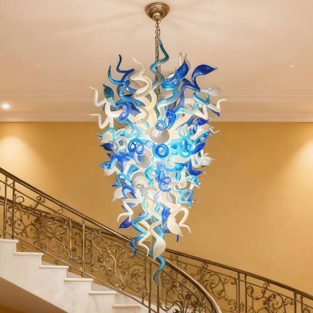 Hand made murano glass chandelier