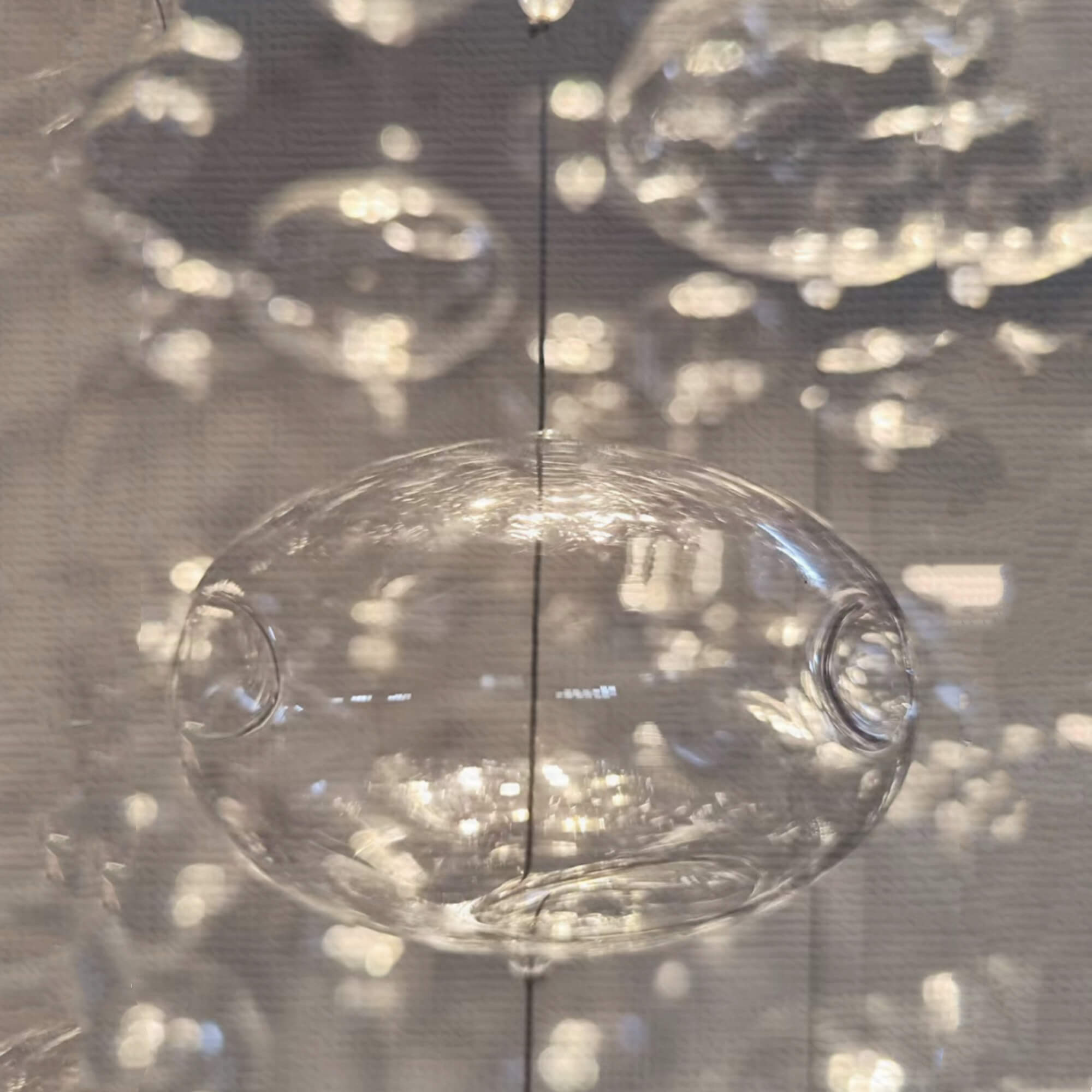 glass bubbls lighting