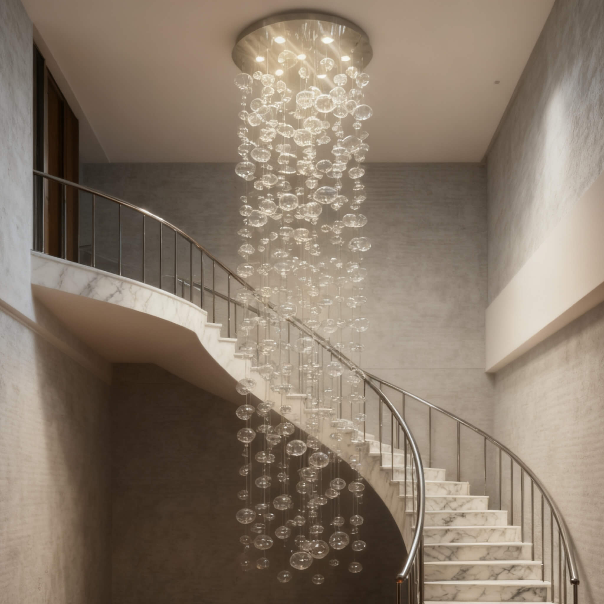 glass bubbls lighting