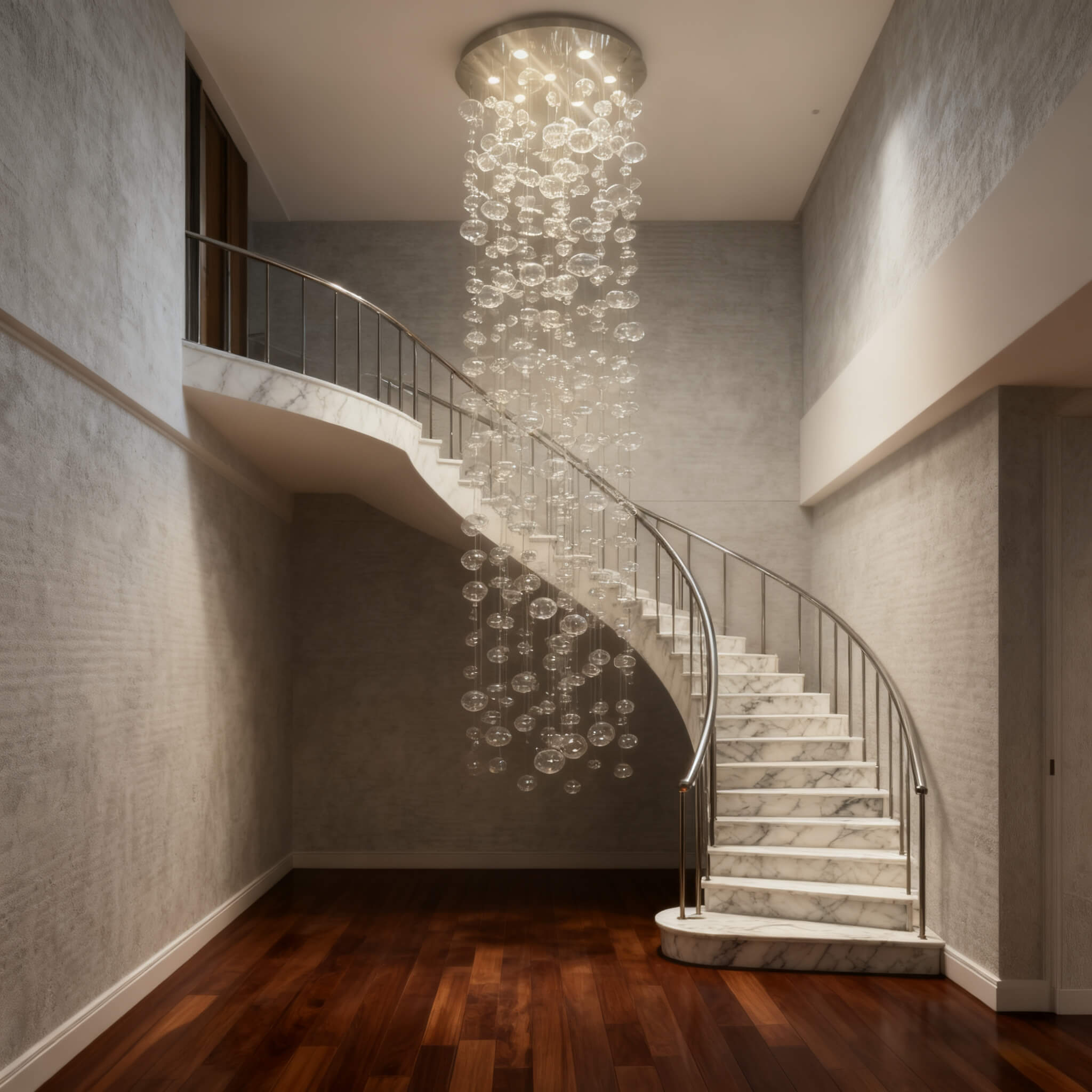 glass bubbls lighting