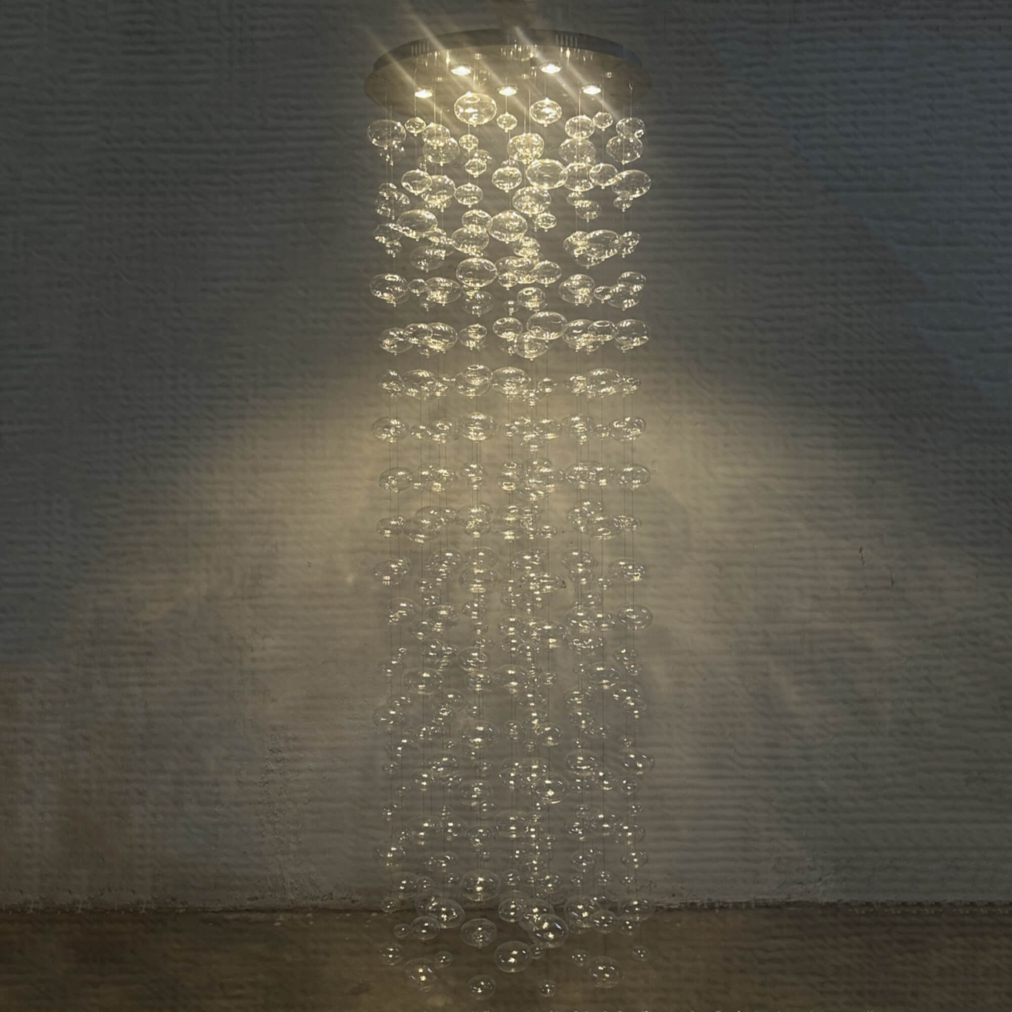 glass bubbls lighting