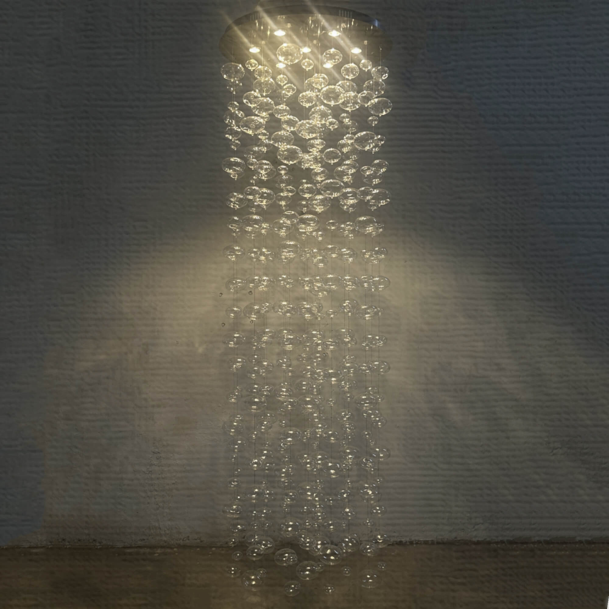 glass bubbls lighting