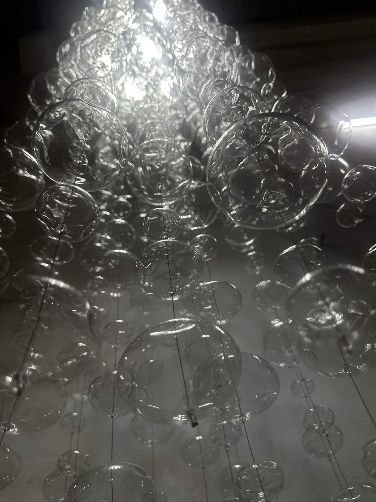 glass bubbls lighting