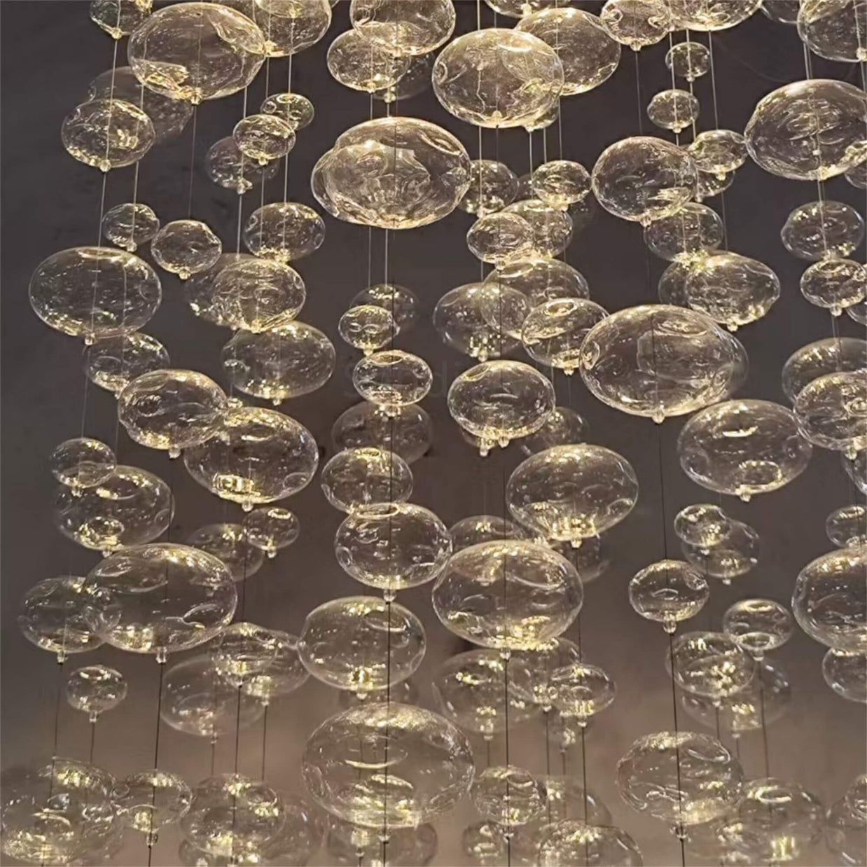 glass bubbls lighting