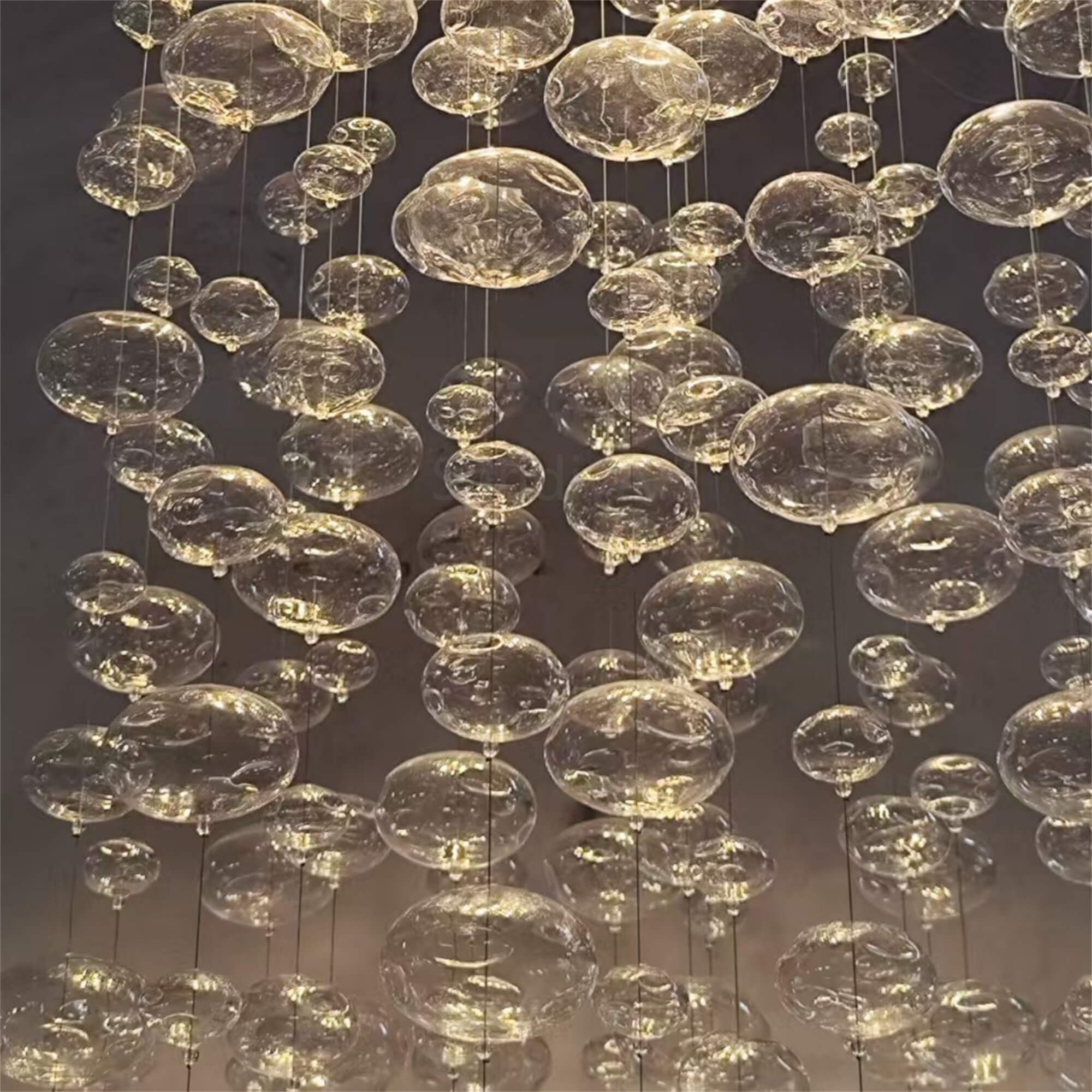 glass bubbls lighting