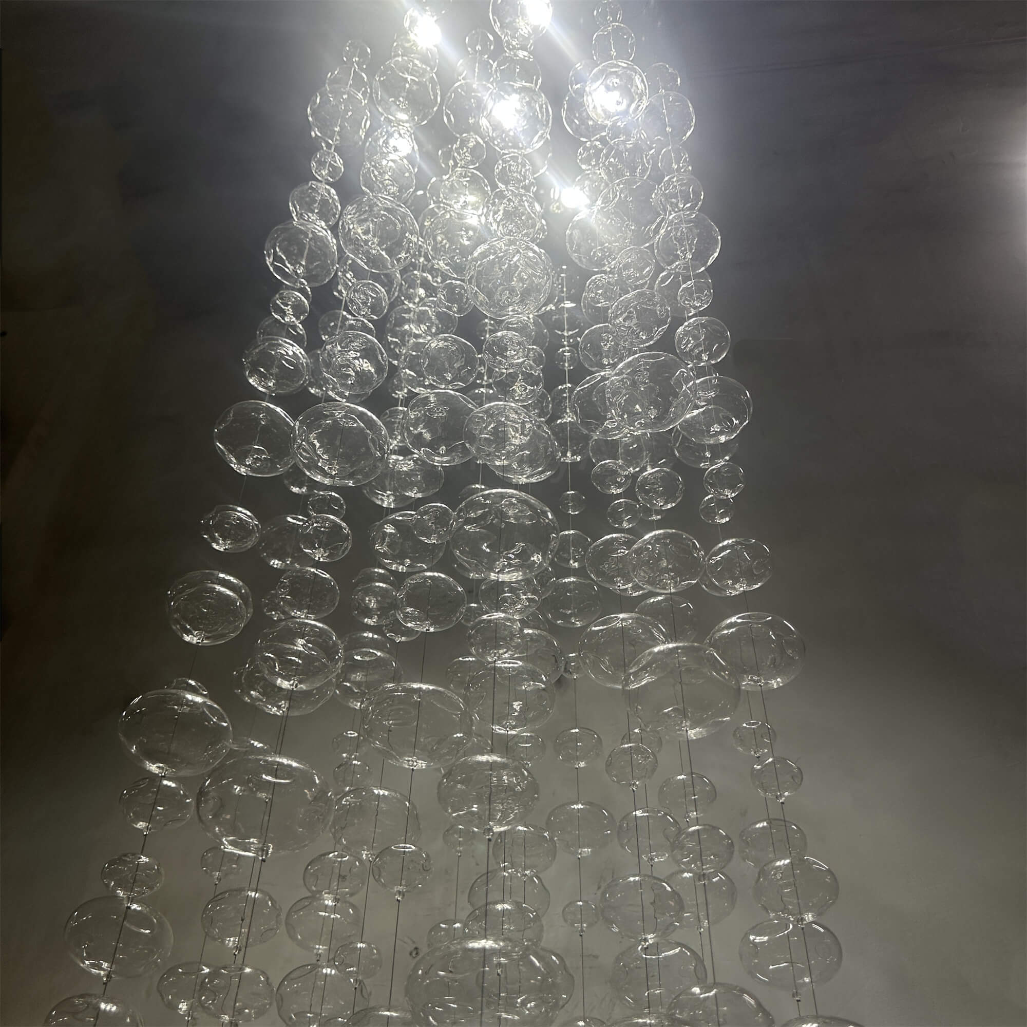 glass bubbls lighting