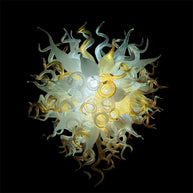 Handmade luxury gold murano glass chandelier modern design