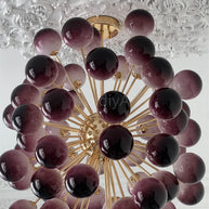 Blown glass Grape ball pendant light hand made home hotel decoration