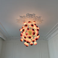 Blown glass Grape ball pendant light hand made home hotel decoration