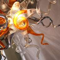 blown glass Kitchen lighting