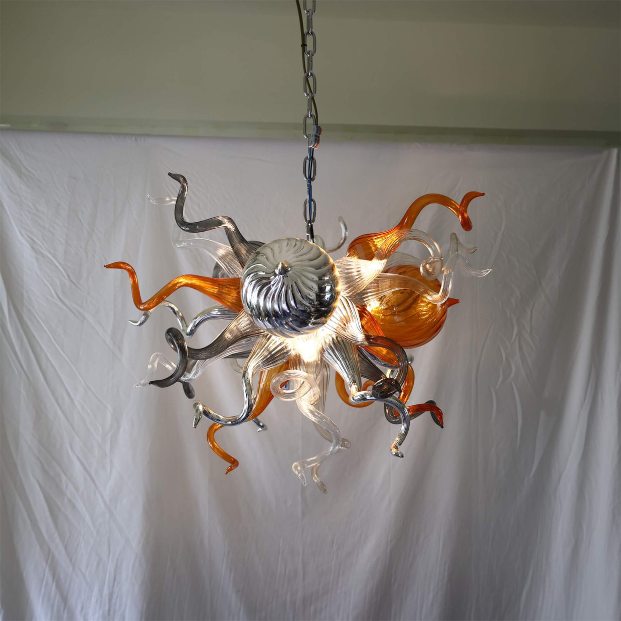 blown glass Kitchen lighting