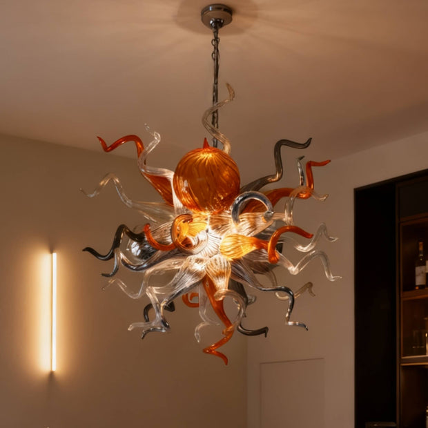blown glass Kitchen lighting