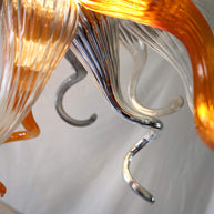 blown glass Kitchen lighting