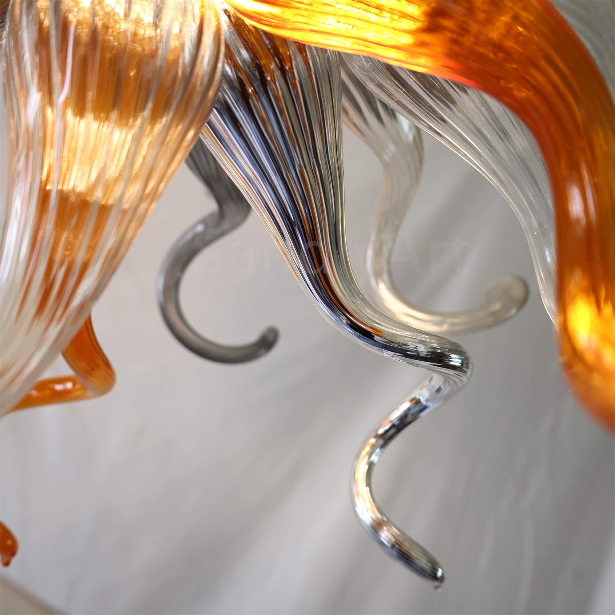 blown glass Kitchen lighting