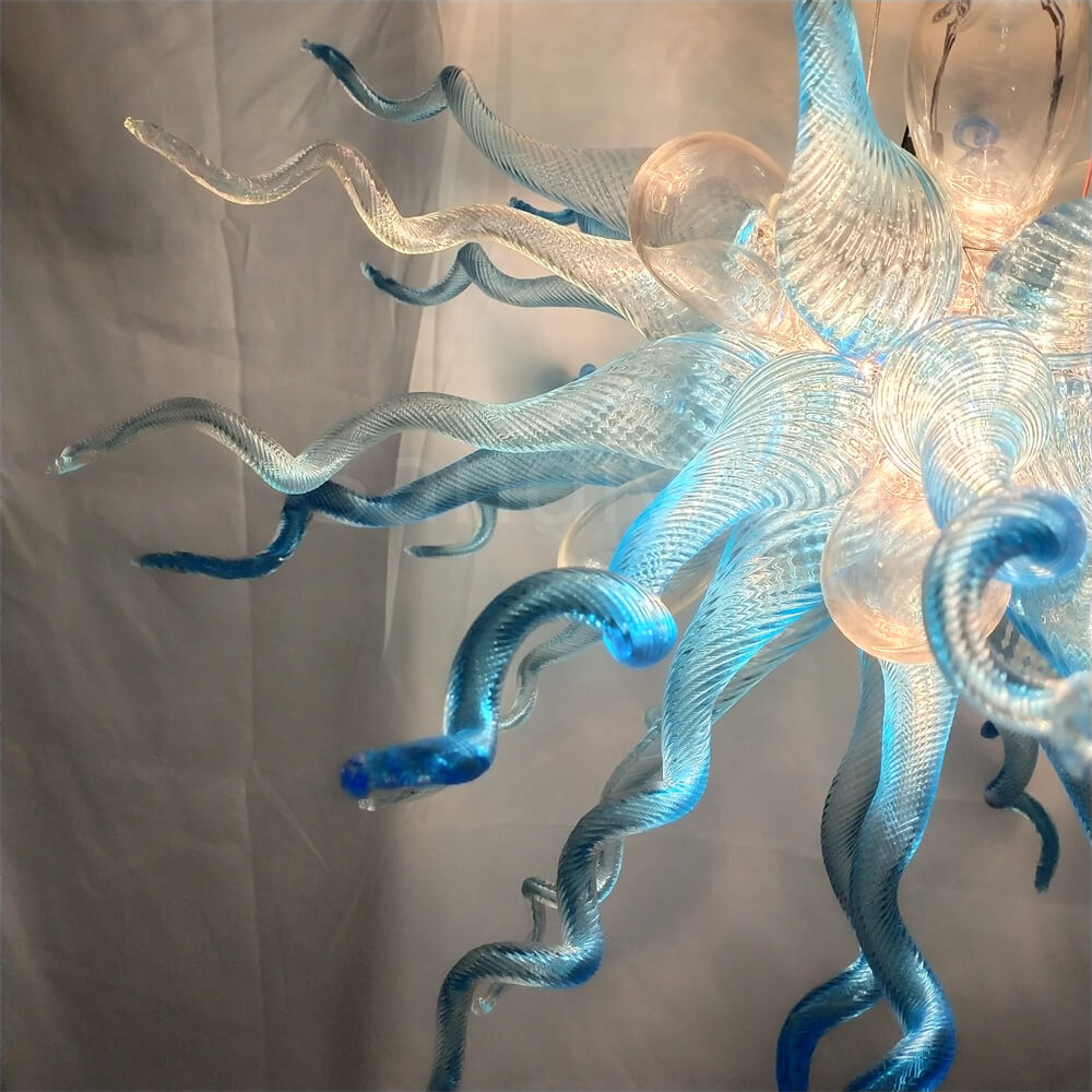 Handmade DIY famous blown glass chandeliers home decoration