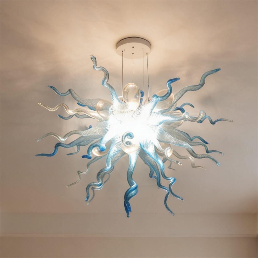 Handmade DIY famous blown glass chandeliers home decoration