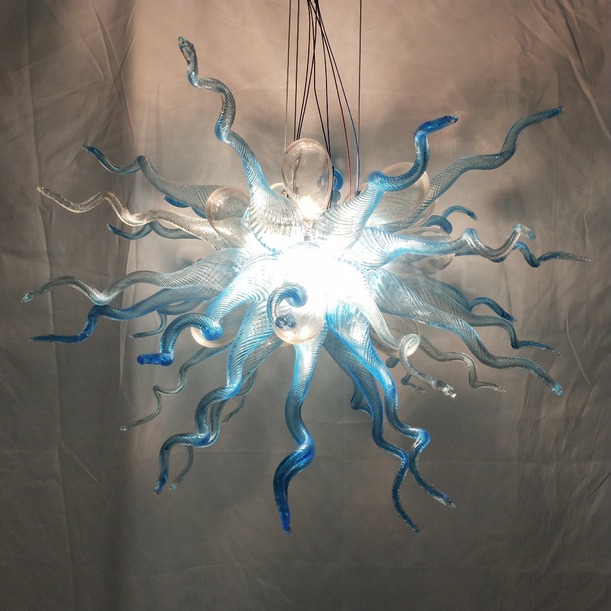Handmade DIY famous blown glass chandeliers home decoration