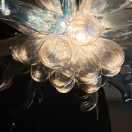 DIY handmade blown glass ceiling chandelier dining room decoration