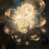 DIY handmade blown glass ceiling chandelier dining room decoration