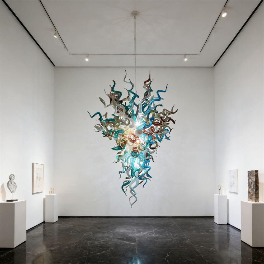 Magic feeling color handblown glass light fixtures modern design