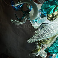 Magic feeling color handblown glass light fixtures modern design